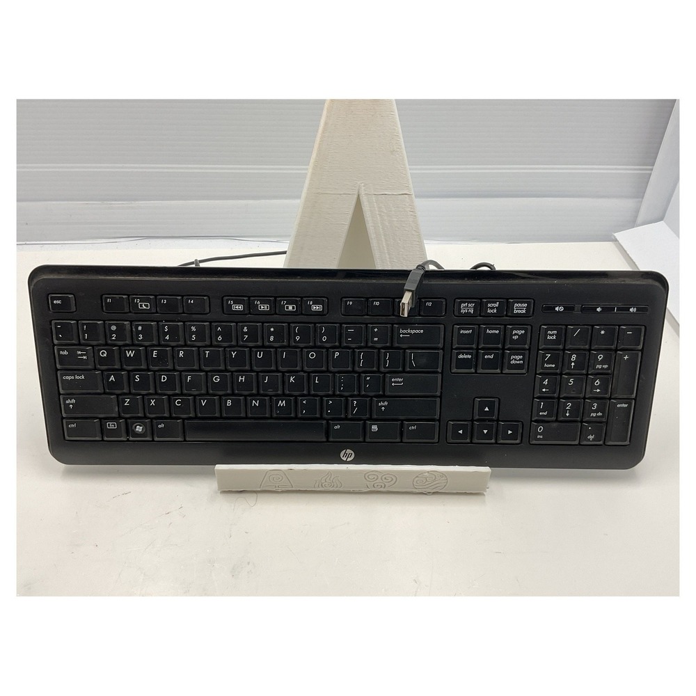 HP Wired USB Keyboard‎ Model KB-0630 Black
